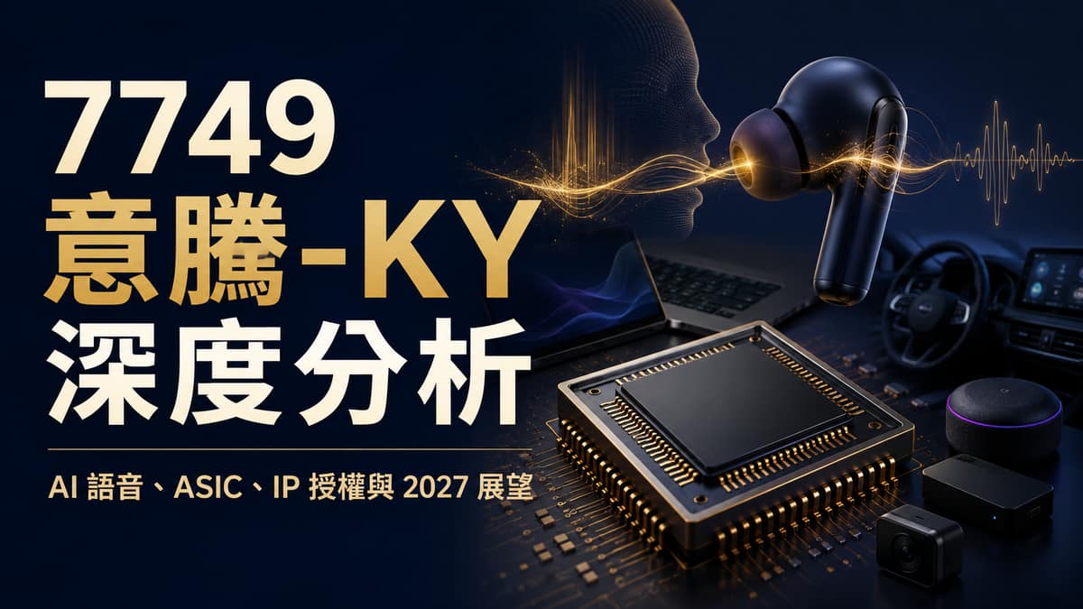 7749 意騰-KY AI 語音、ASIC 與財報分析封面