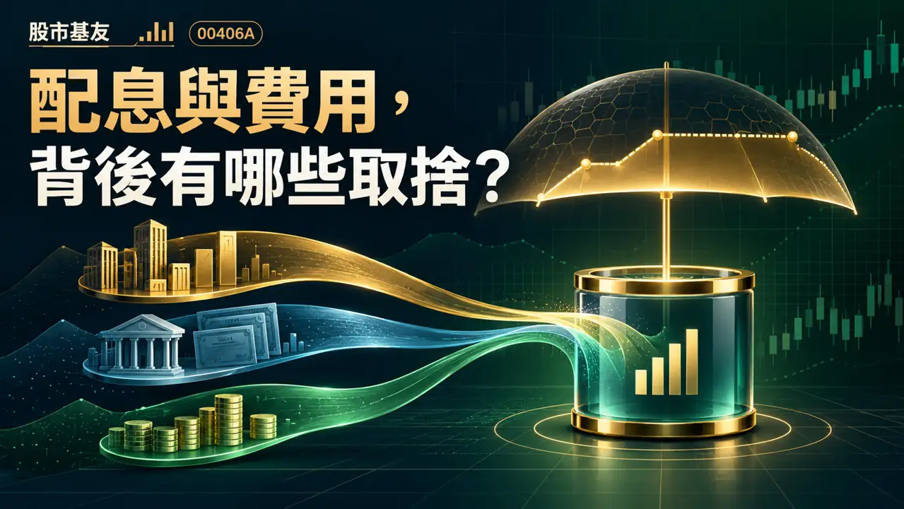 00406A 配息與費用：掩護性買權策略取捨的示意封面